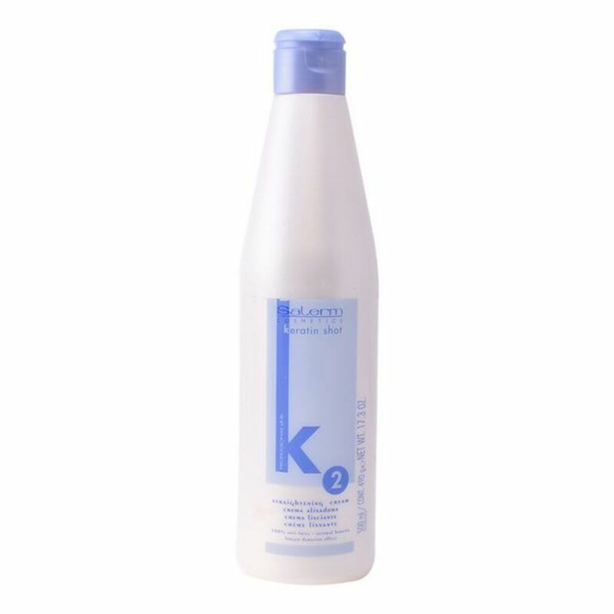 Håropretningscreme Keratin Shot Salerm Keratin Shot (500 ml) 500 ml hudplejeemballage