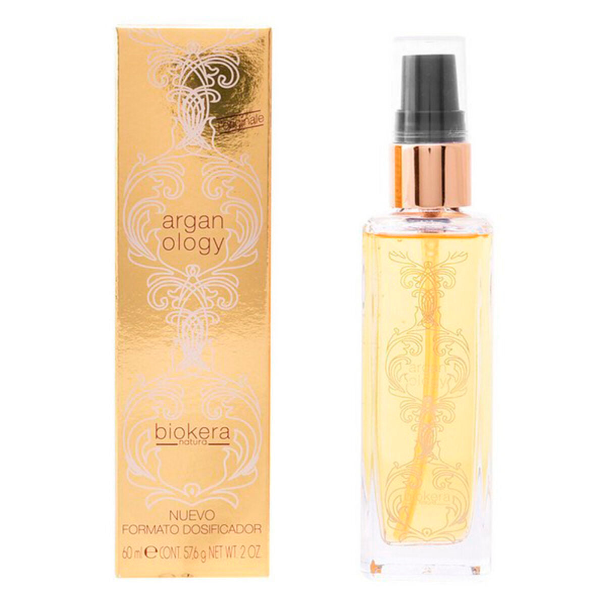 Beskyttelsesserum Salerm Biokera Natura 60 ml serumflaske