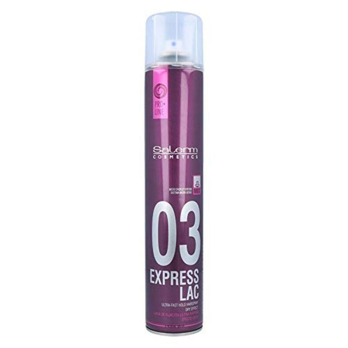 Hårspray Proline 03 Express Salerm 3409F (650 ml) 650 ml produktemballage