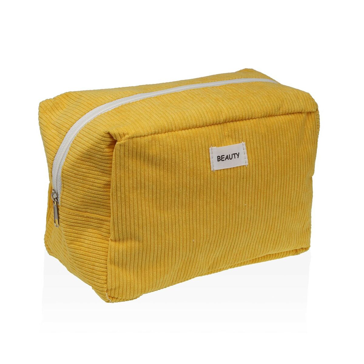 Travel Vanity Case Versa Corduroy Gul 12 x 16 x 24 cm produktemballage