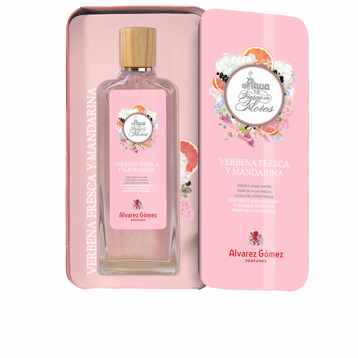 Unisex parfume Alvarez Gomez AGUA DE COLONIA Agua Fresca de Flores Verbena Fresca y Mandarina Agua Fresca Flores EF 150 ml
