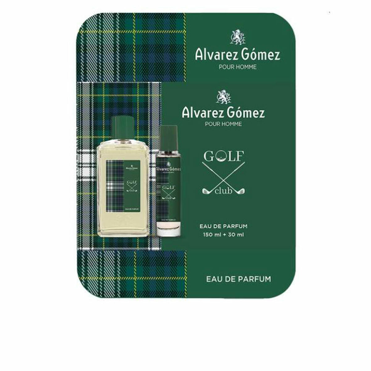 Herreparfumesæt Alvarez Gomez GOLF CLUB EDP 2 stk. til mænd flaske