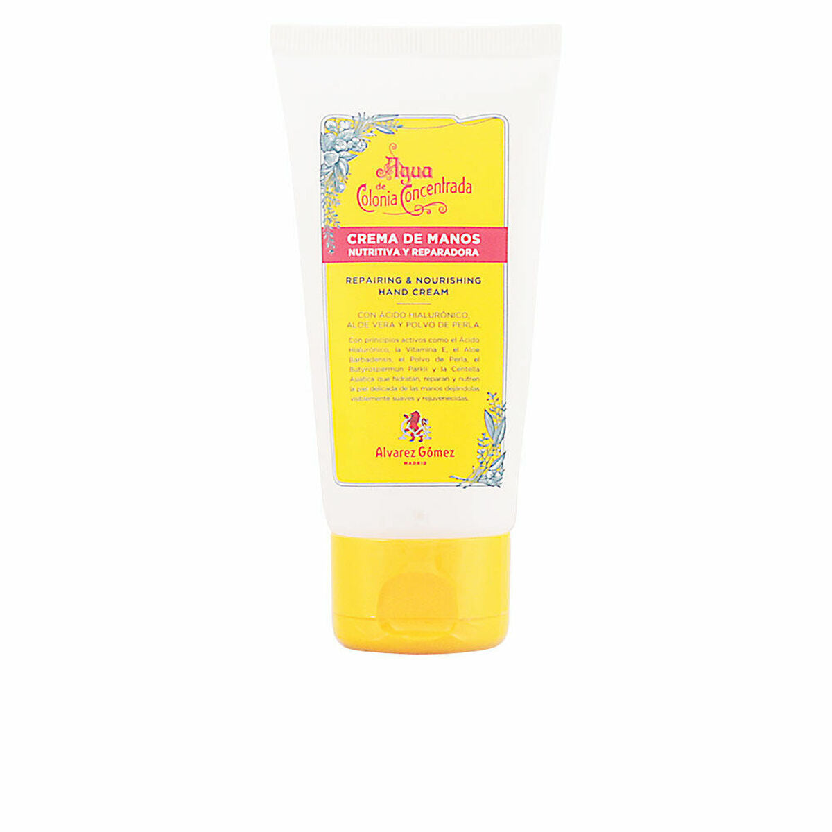 Håndcreme Alvarez Gomez Agua De Colonia Concentrada 75 ml hudplejeemballage