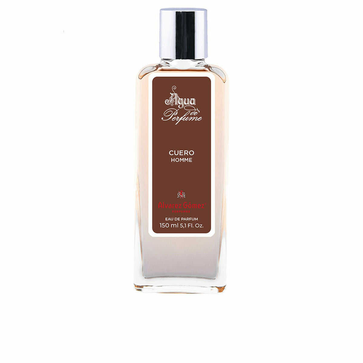 Herreparfume Alvarez Gomez CUERO HOMME 150 ml til mænd produktemballage