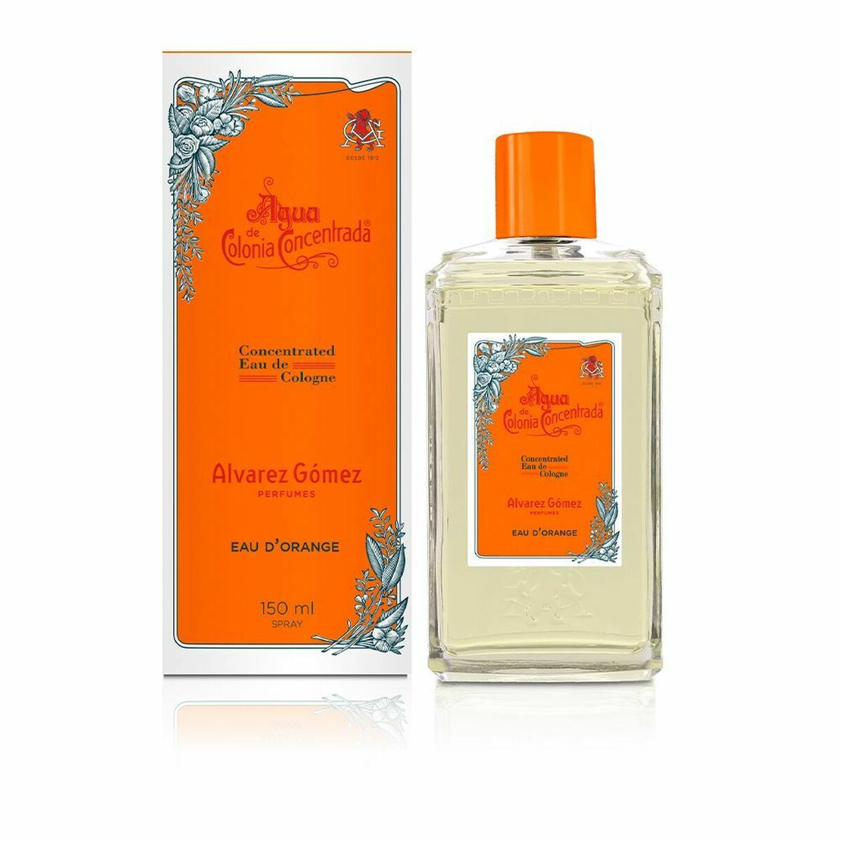 Unisex parfume Alvarez Gomez Eau d'Orange EDC 150 ml produktemballage