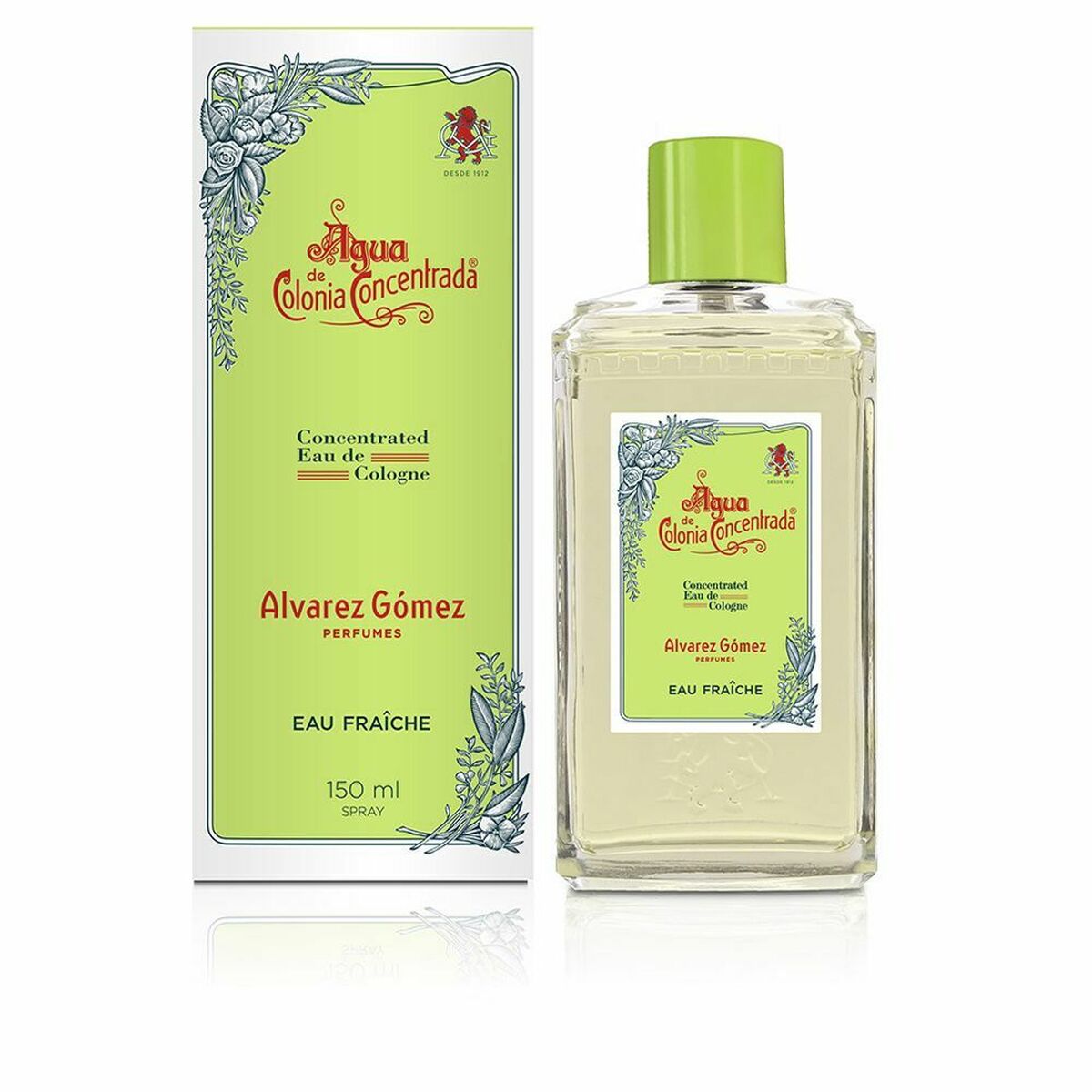 Dameparfume Alvarez Gomez AGUA DE COLONIA EDC 150 ml produktemballage
