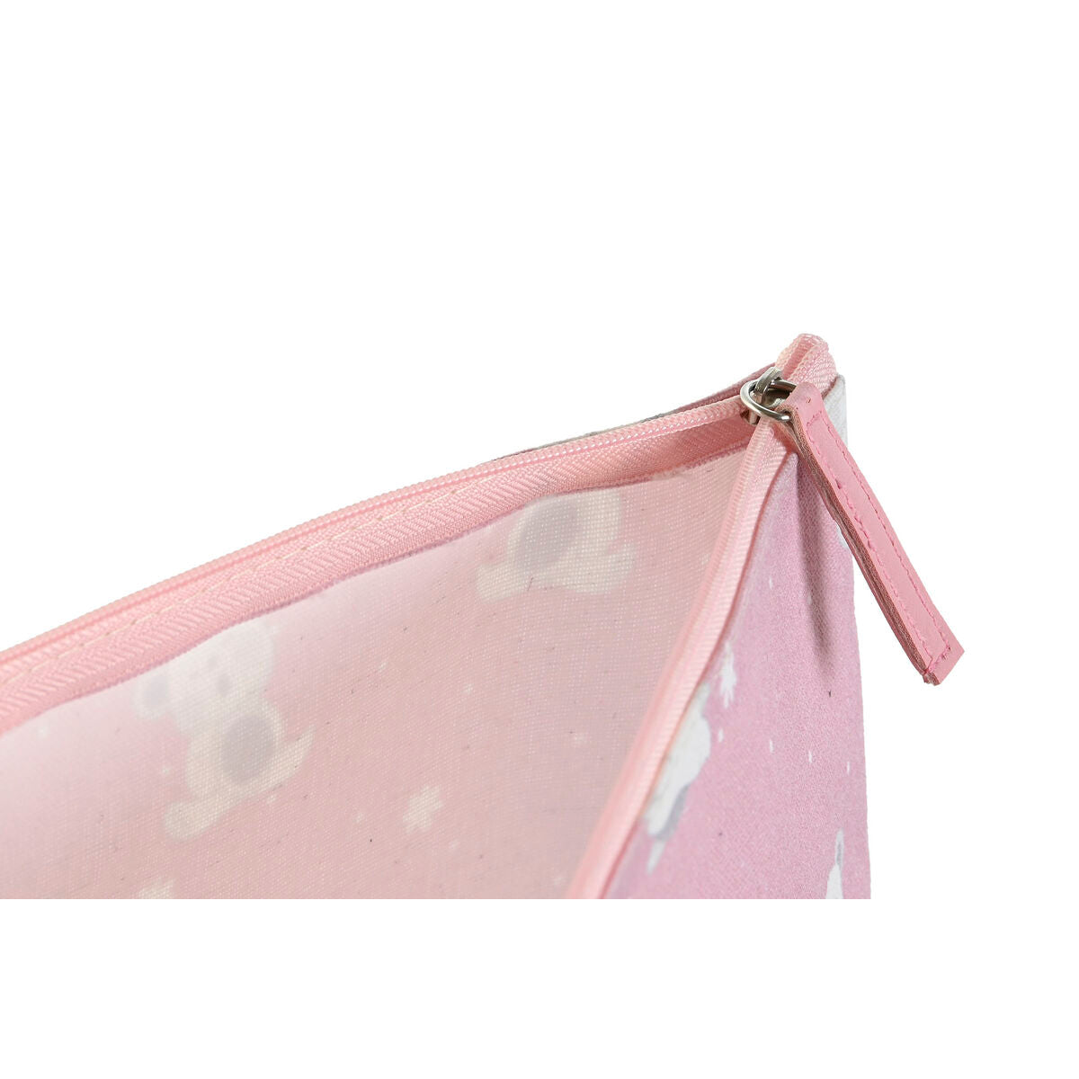 Travel Vanity Case DKD Home Decor Blå Pink polialgodon osos 33 x 8 x 21 cm (2 enheder) produktemballage