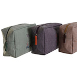 Travel Vanity Case DKD Home Decor Brun Grøn Bourgogne 20 x 8 x 14 cm produktemballage