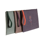 Toilettaske DKD Home Decor Brun Grøn Bourgogne Canvas Yoga 31 x 1 x 21 cm (3 Enheder) produktemballage