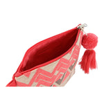 Travel Vanity Case Home ESPRIT Beige Fuchsia 26 x 2 x 19 cm produktemballage