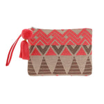 Travel Vanity Case Home ESPRIT Beige Fuchsia 26 x 2 x 19 cm produktemballage