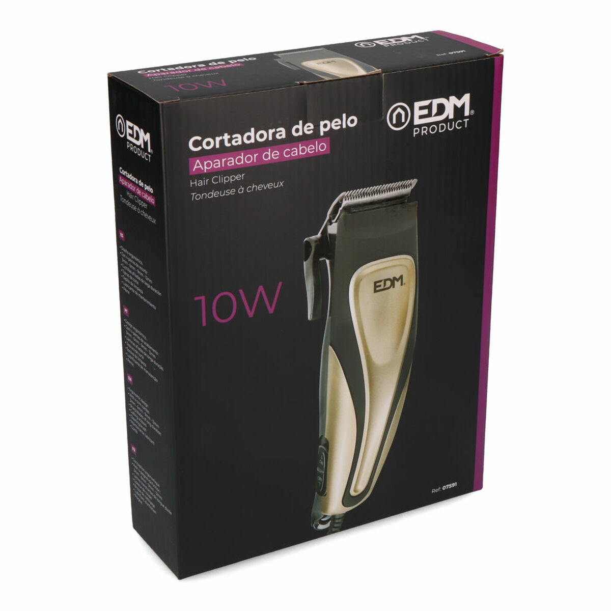 Hårklippere/Shaver EDM produktemballage