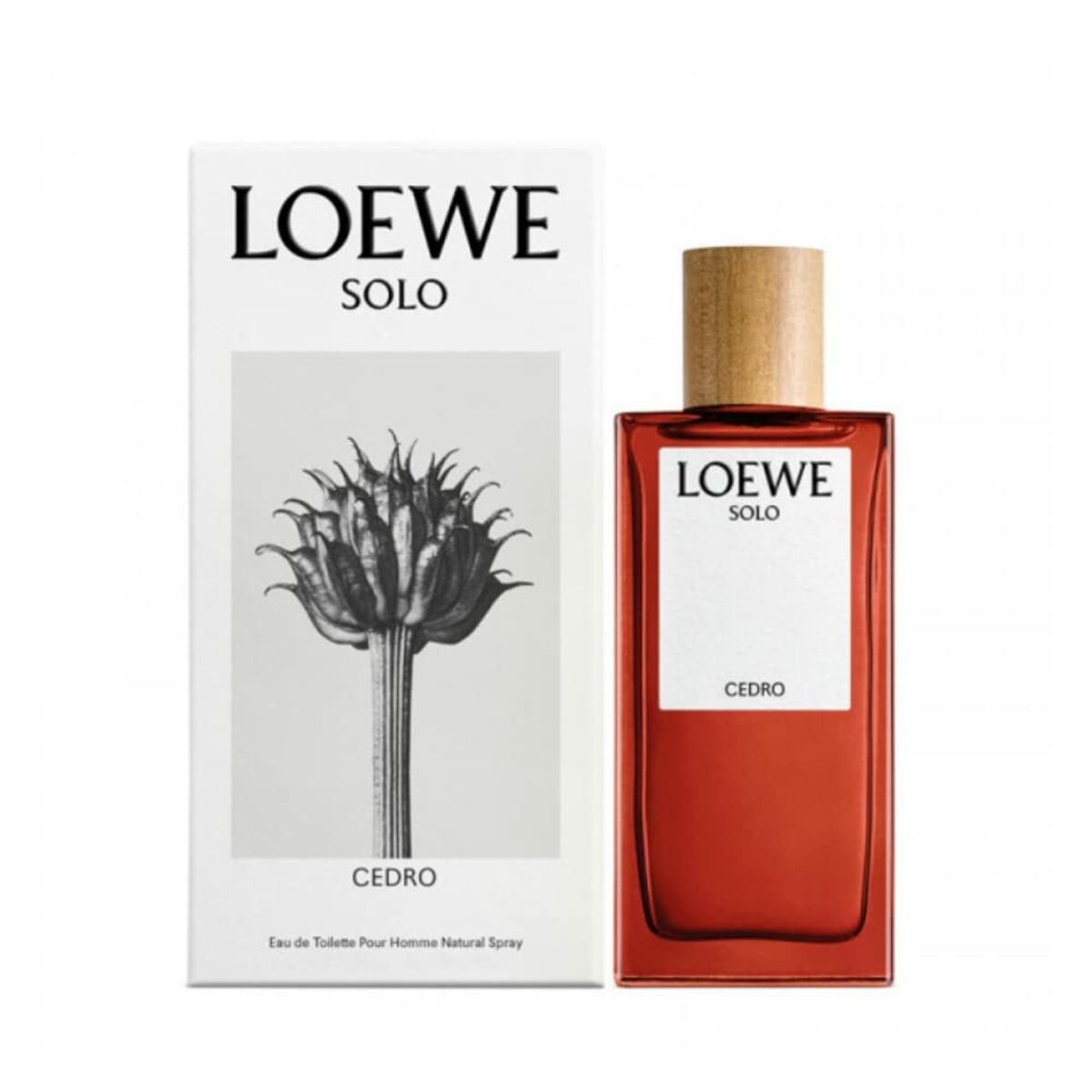 Herreparfume Loewe Solo loewe cedro EDT 50 ml til mænd flaske