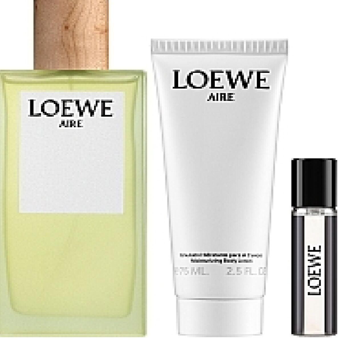 Parfumesæt til kvinder Loewe Aire 3 stykkers produktemballage