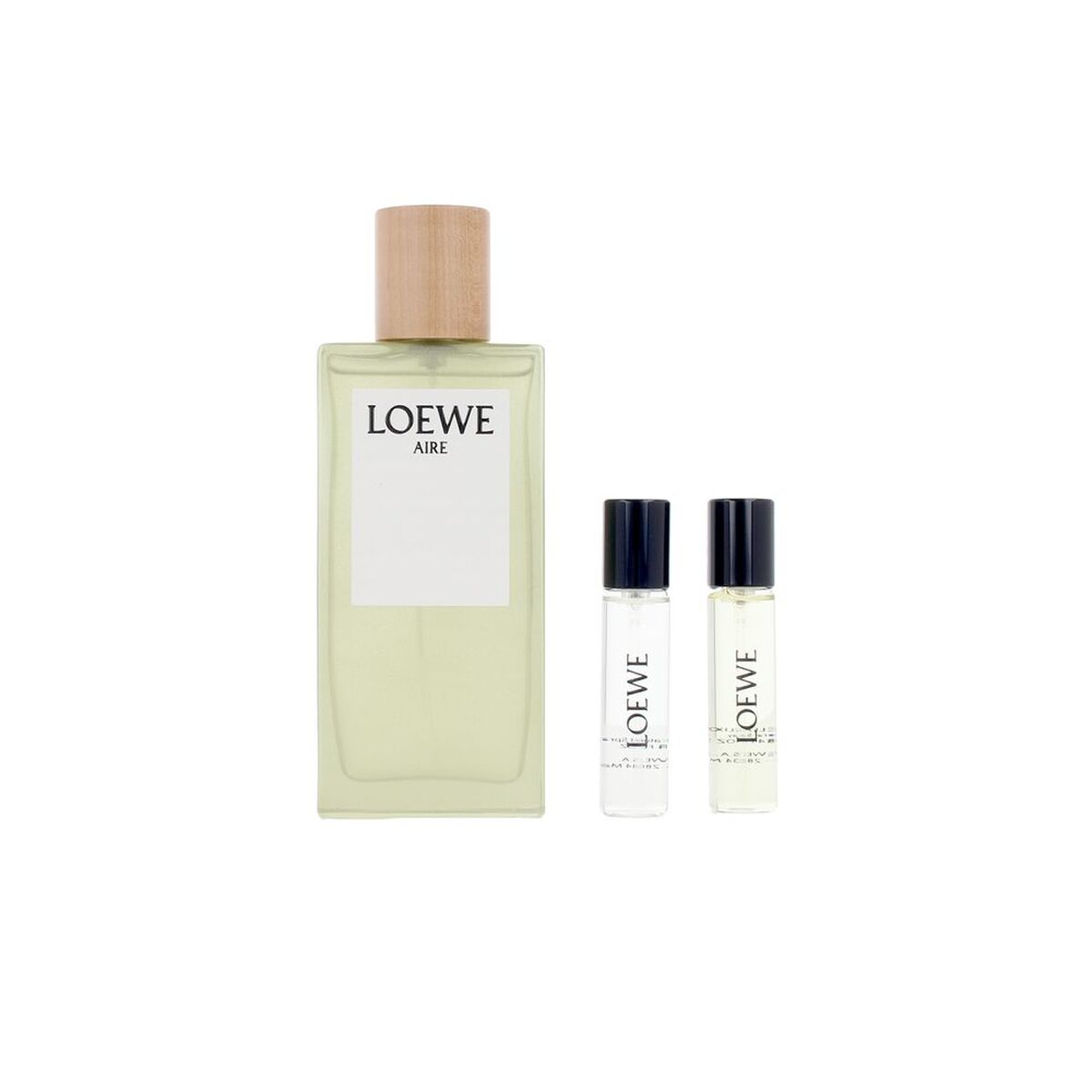 Parfumesæt til kvinder Loewe AIRE 3 stykkers produktemballage