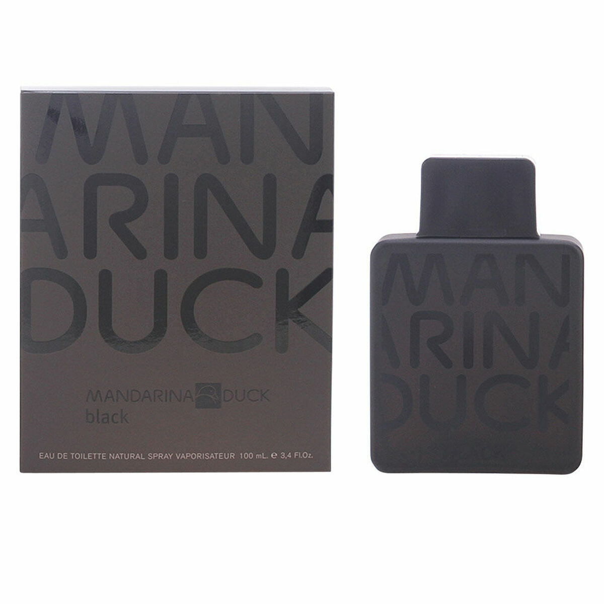 Herreparfume Mandarina Duck Mandarina Duck Man Sort EDT 100 ml til mænd flaske
