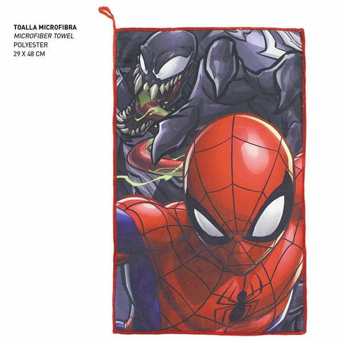 Rejsesæt Spider-Man Rød produktemballage