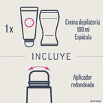 Body Hair Removal Cream Veet Expert 100 ml Underarms hudplejeemballage