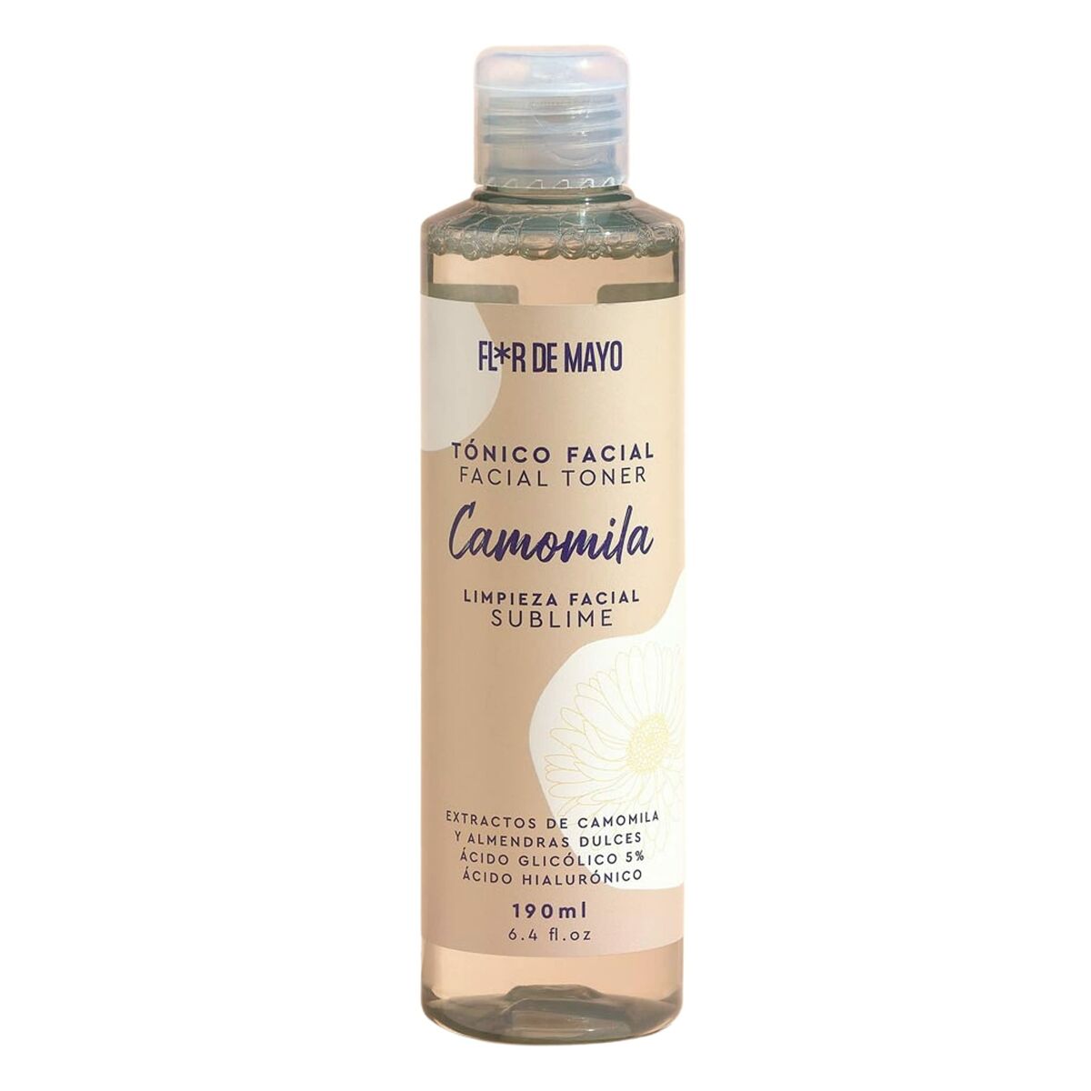 Facial Toner Flor de Mayo Sublime Camomila 200 ml hudplejeemballage