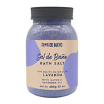 Badesalt Flor de Mayo Sal De Baño 650 g Lavendar produktemballage