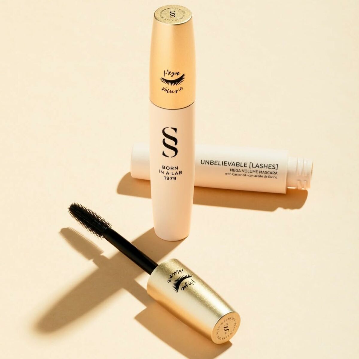 Volume Effect Mascara Sensilis UTROLIG Sort 14 ml makeup emballage