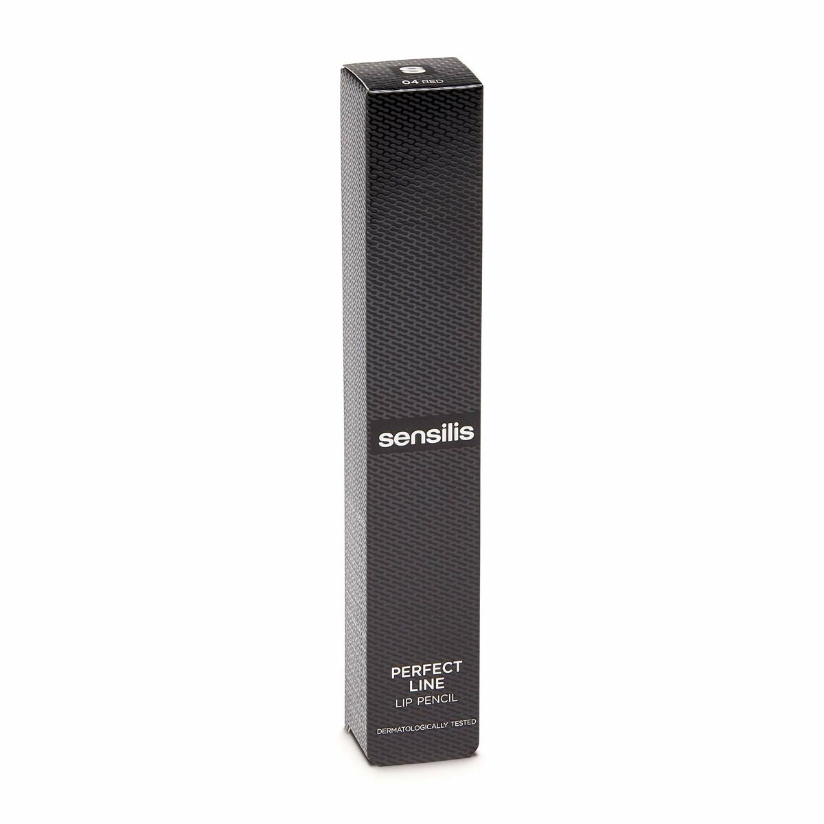 Lip Liner Sensilis Perfect Line Nº 04-Red 0,35 g 0,35 g makeup emballage