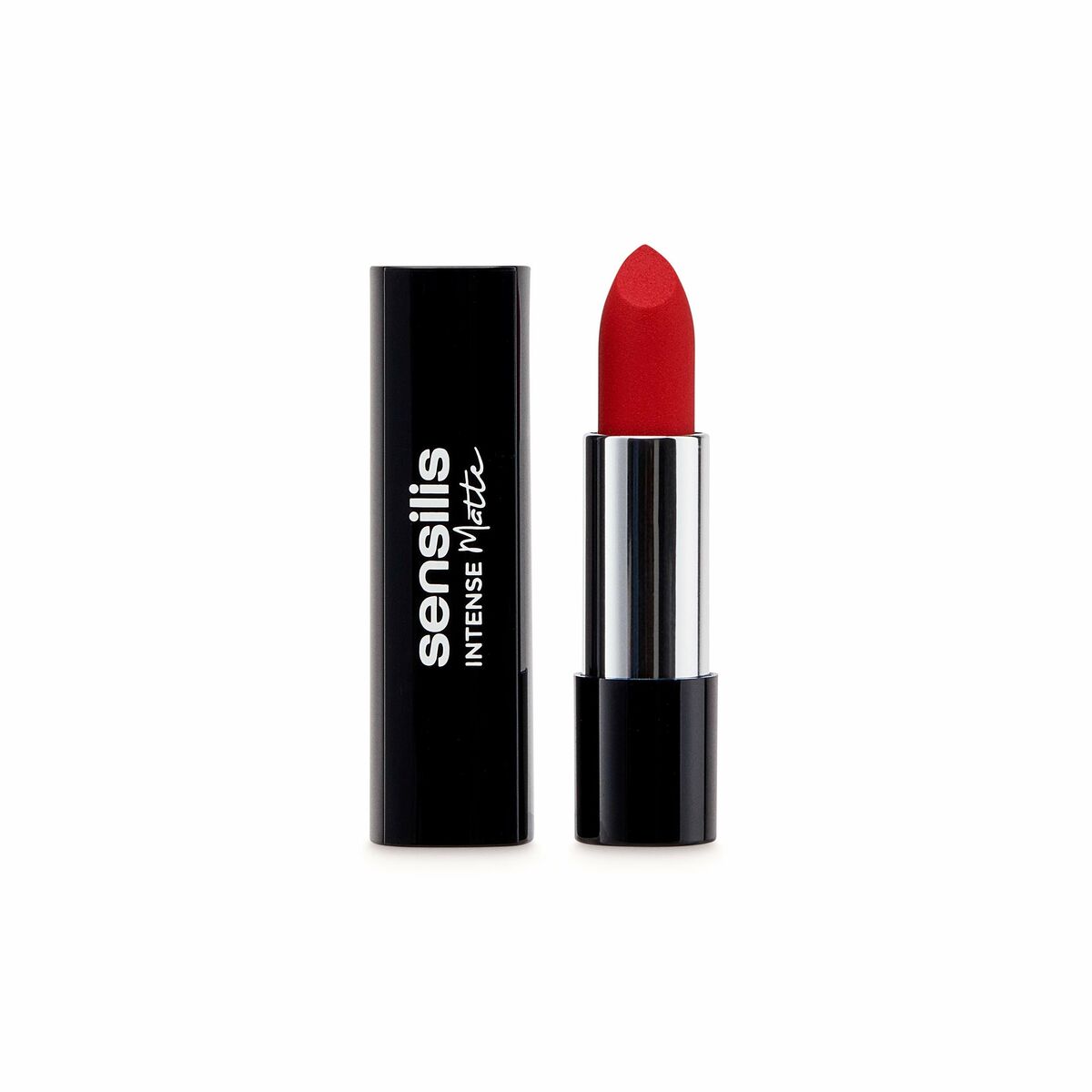 Læbestift Sensilis Intense Matte 402-Rouge Attraction Nº 402-Rouge Attraction 3,5 ml 3,5 ml makeup-emballage