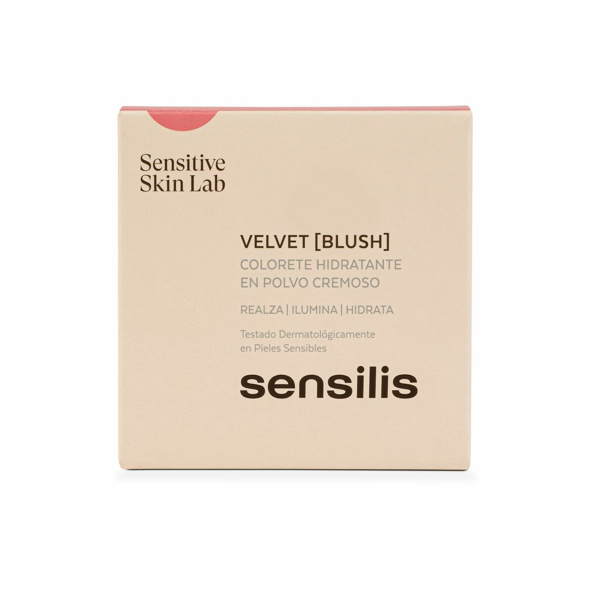 Blush Sensilis Velvet Nº 01 10 g makeup emballage
