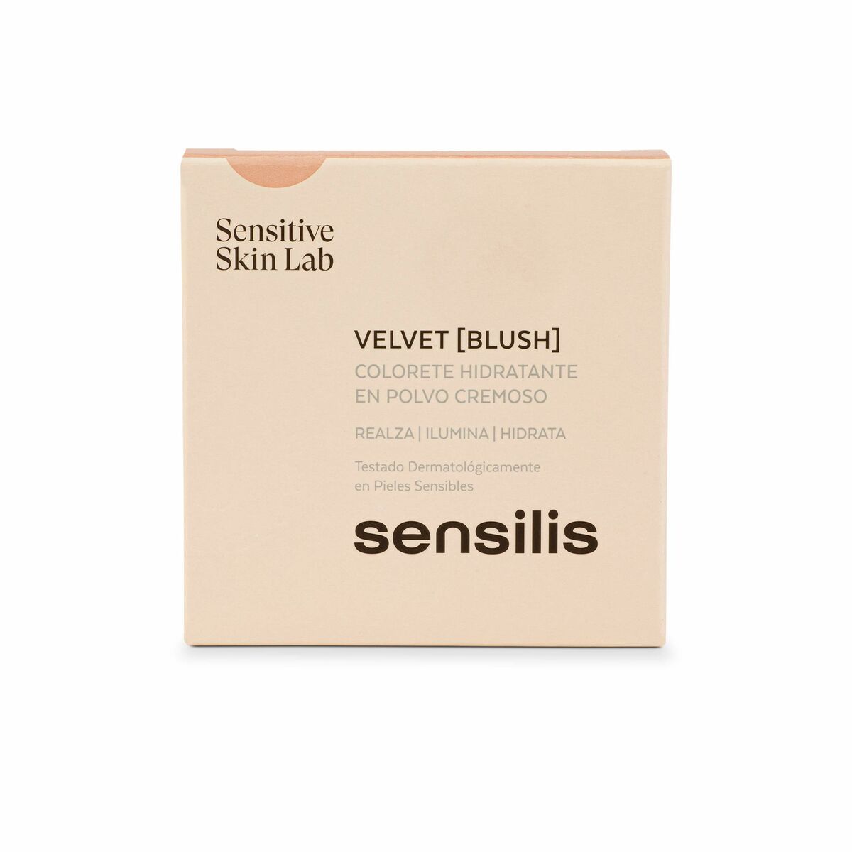 Blush Sensilis Velvet Nº 02 10 g makeup emballage