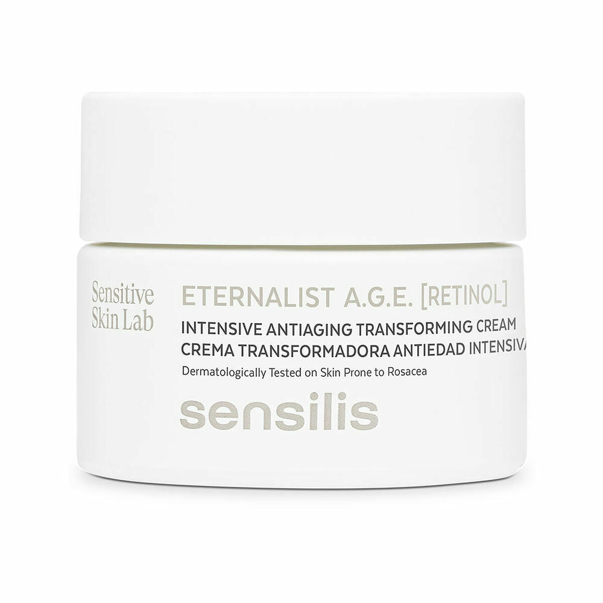 Anti-ageing creme Sensilis Eternalist E 50 ml Retinol til kvinder hudplejeemballage