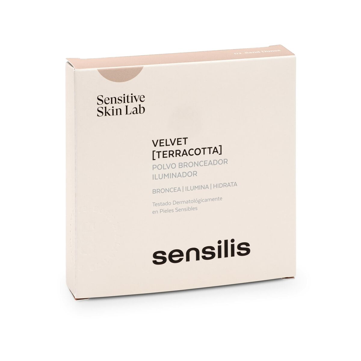 Compact Bronzing Powders Sensilis Velvet Nº 02 15 ml makeup emballage