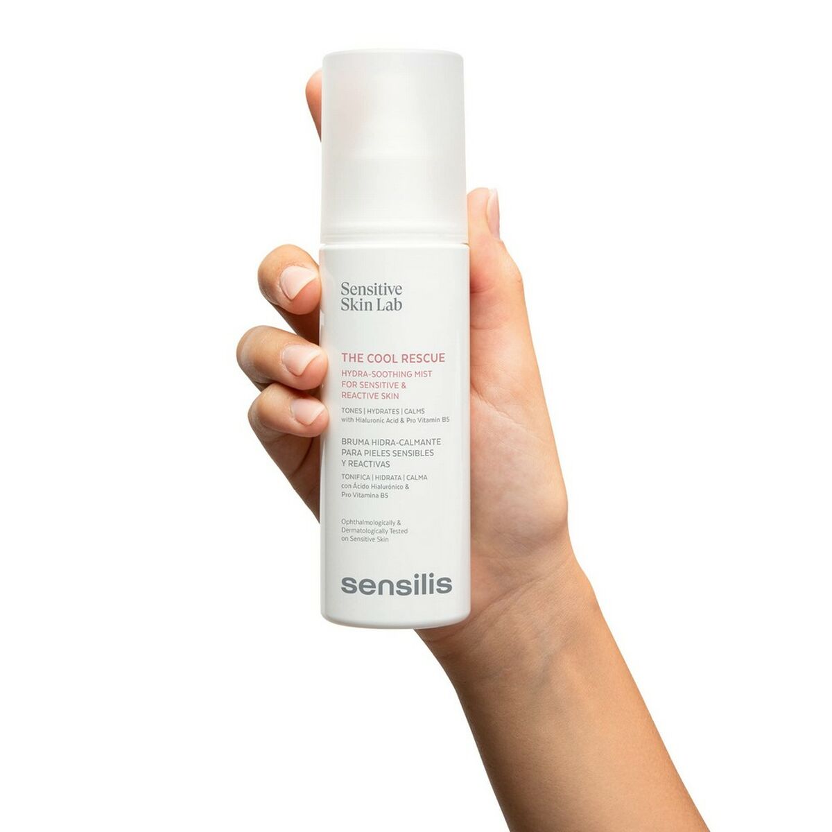 Facial Mist Sensilis The Cool Rescue 150 ml Fugtgivende Beroligende produktemballage