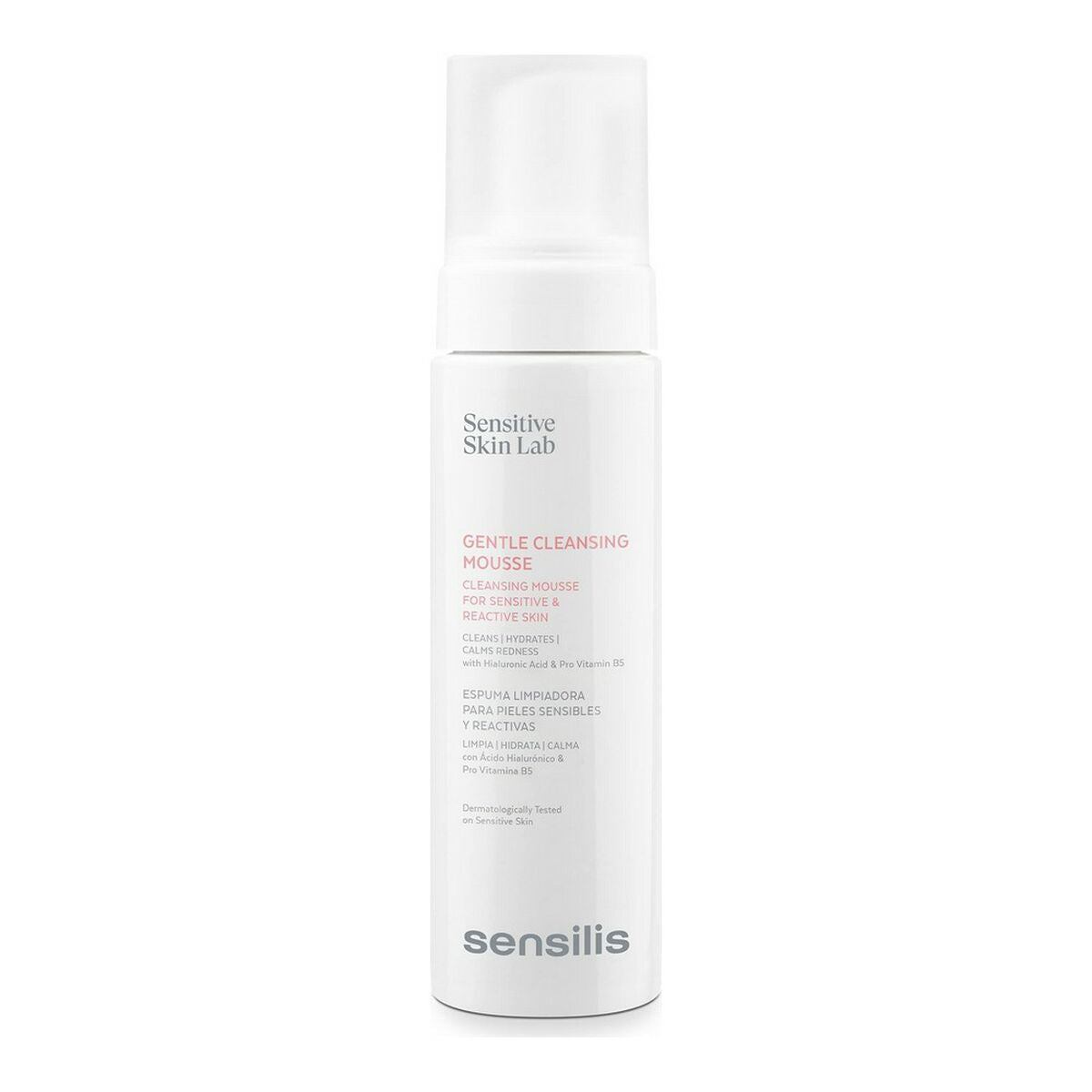 Cleansing Foam Sensilis Gentle Cleansing Mousse 200 ml produktemballage