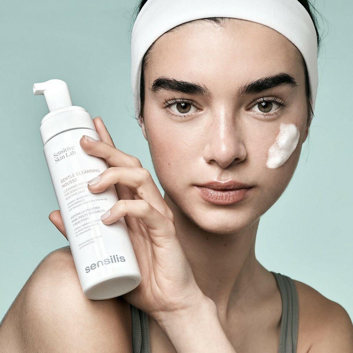 Cleansing Foam Sensilis Gentle Cleansing Mousse 200 ml produktemballage