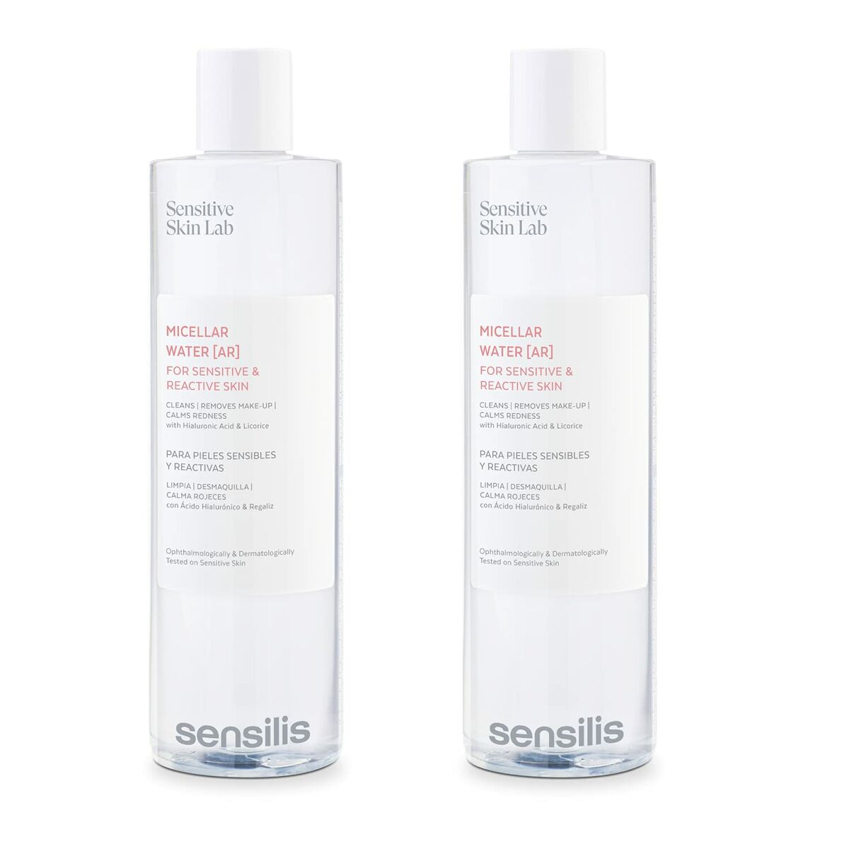 Micellar Water Sensilis AR 800 ml 2 x 400 ml produktemballage