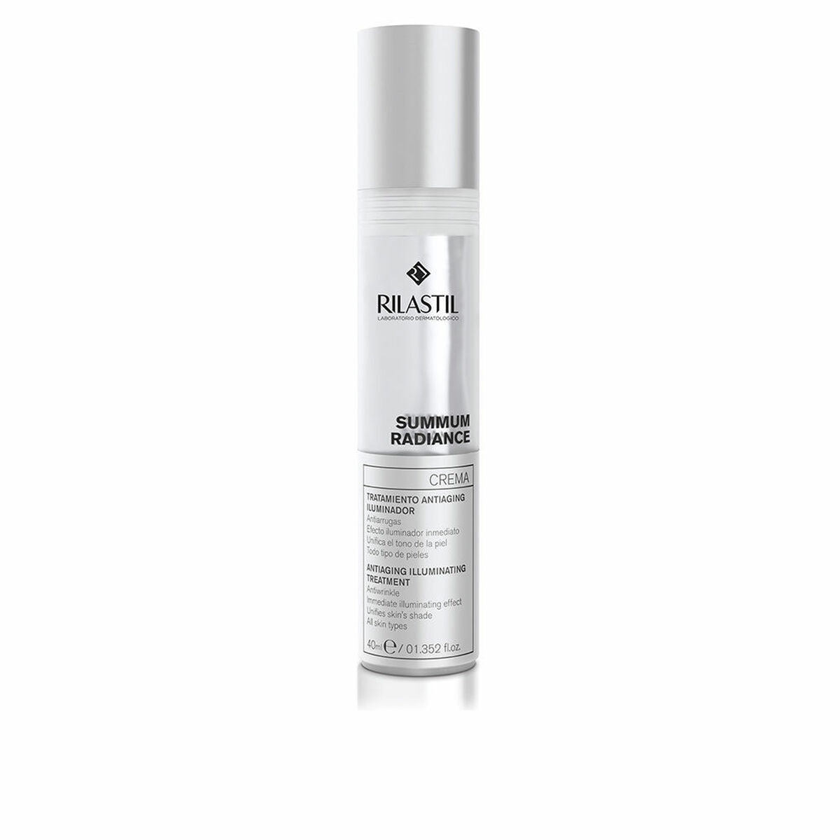 Dagcreme Rilastil Summum Radiance 40 ml hudplejeemballage