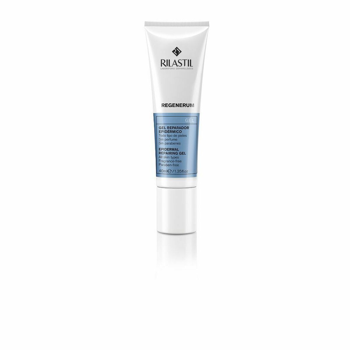 Reparerende Gel Rilastil 40 ml hudplejeemballage