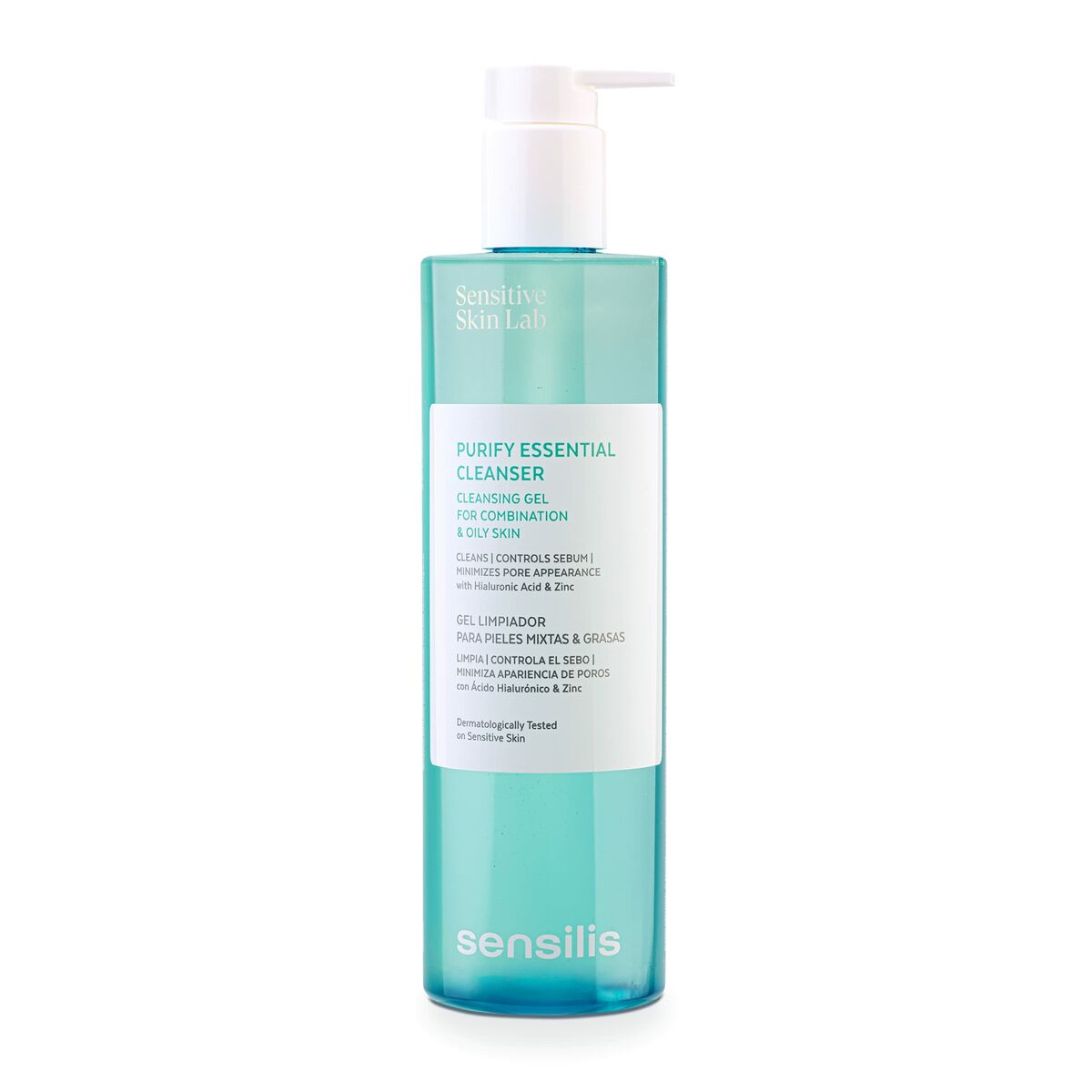 Ansigtsrensegel Sensilis Purify Essential 2 x 400 ml hudplejeemballage
