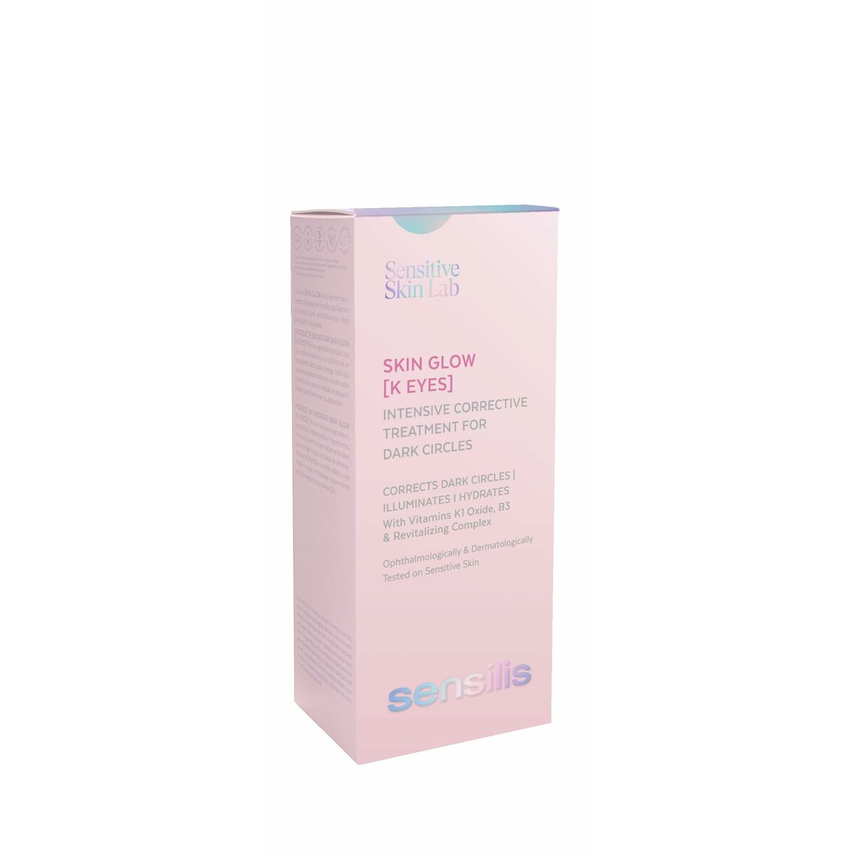 Creme til øjenområdet Sensilis SKIN GLOW FACIAL 15 ml hudplejeemballage