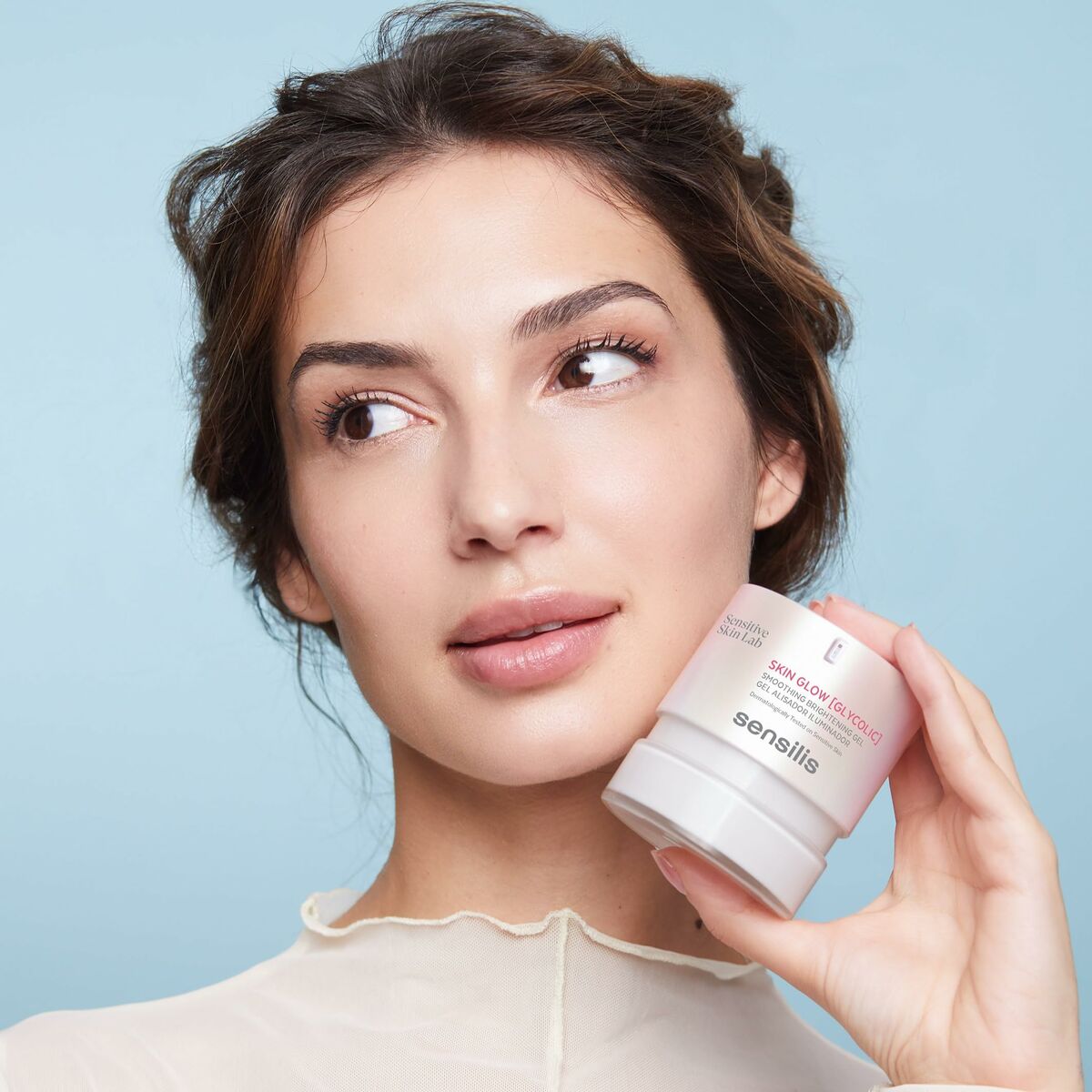 Anti-Wrinkle Cream Sensilis SKIN GLOW FACIAL 50 ml hudplejeemballage