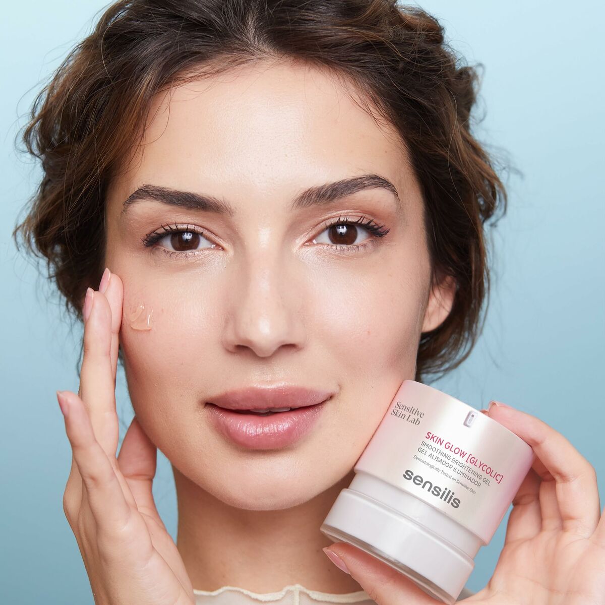 Anti-Wrinkle Cream Sensilis SKIN GLOW FACIAL 50 ml hudplejeemballage