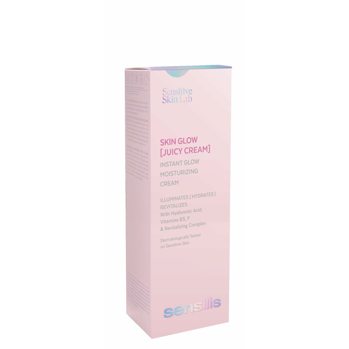 Dagcreme Sensilis SKIN GLOW FACIAL 50 ml hudplejeemballage