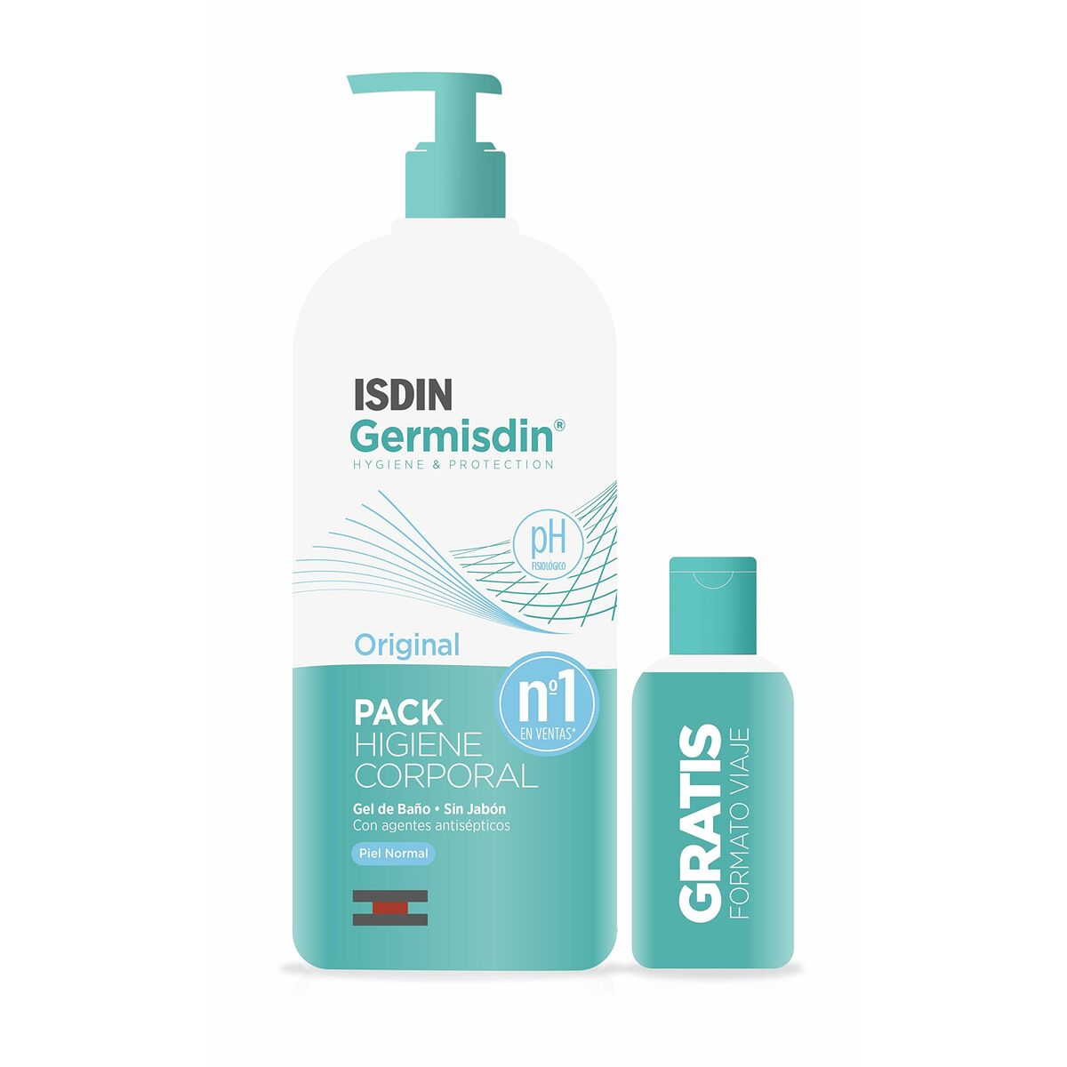 Shower Gel Isdin Germisdin Original 2 stks hudplejeemballage