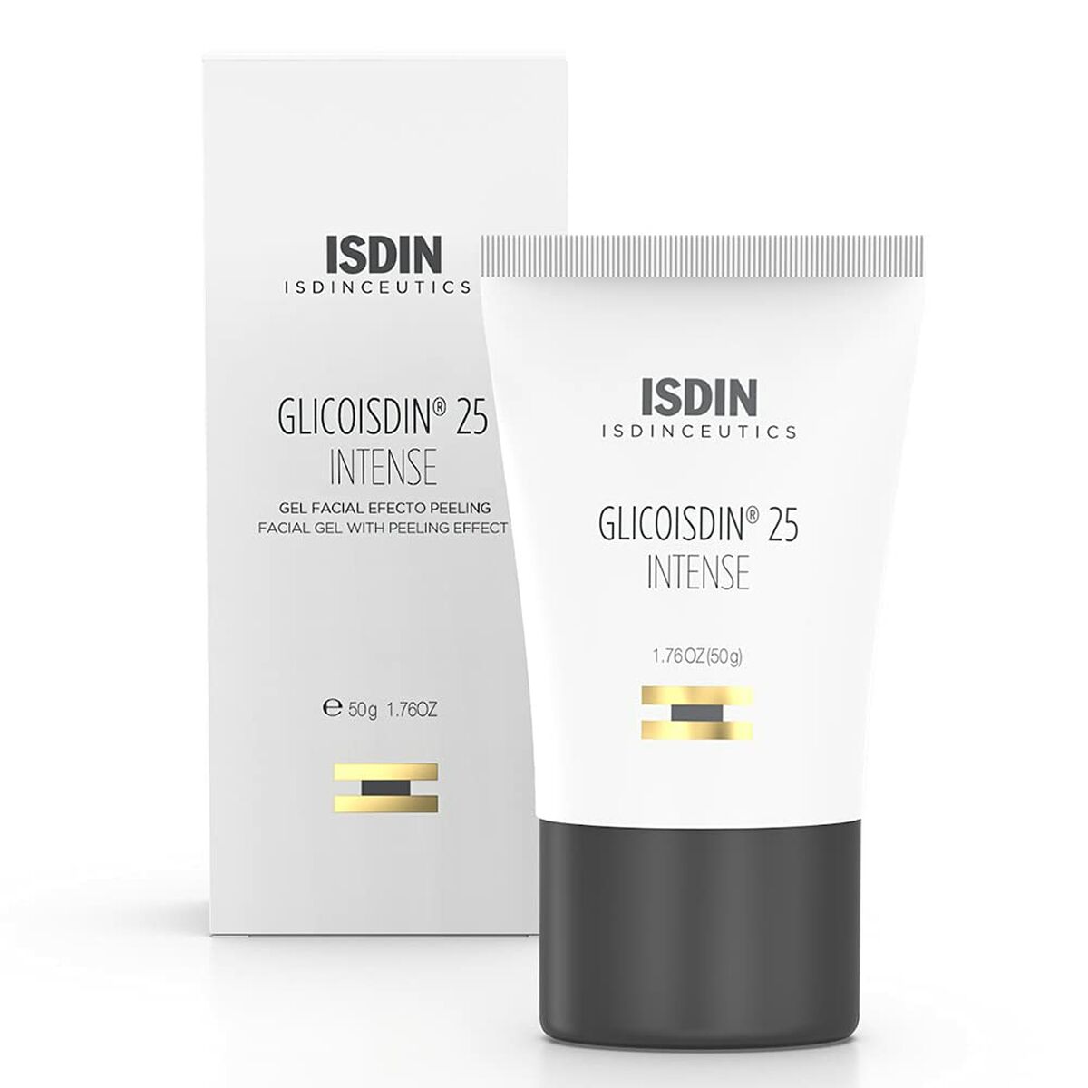 Facial Gel Isdin Isdinceutics Glicoisdin 50 ml Peeling hudpleje emballage