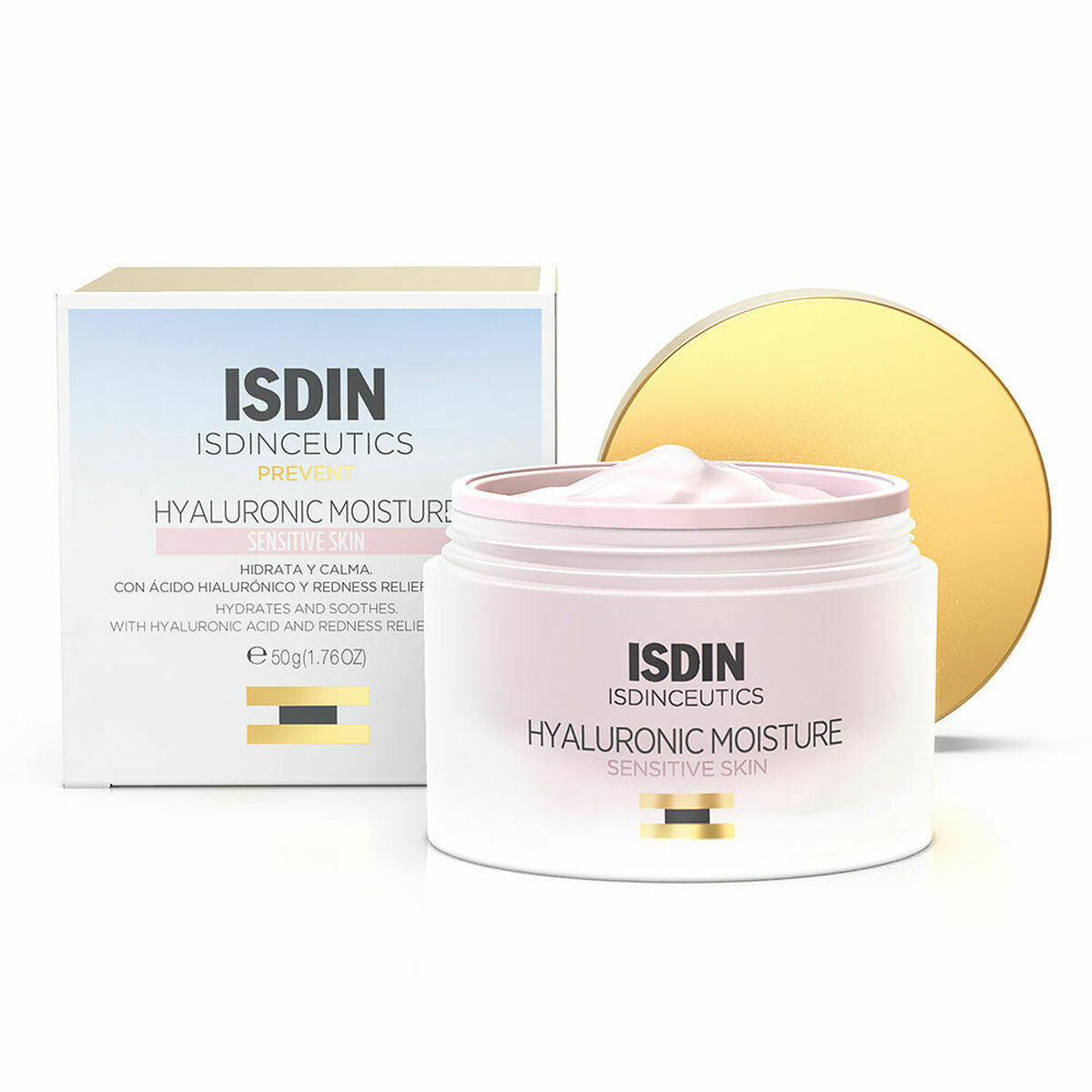 Intensiv Moisturizing Cream Isdin Isdinceutics 50 g Hudplejeemballage til følsom hud
