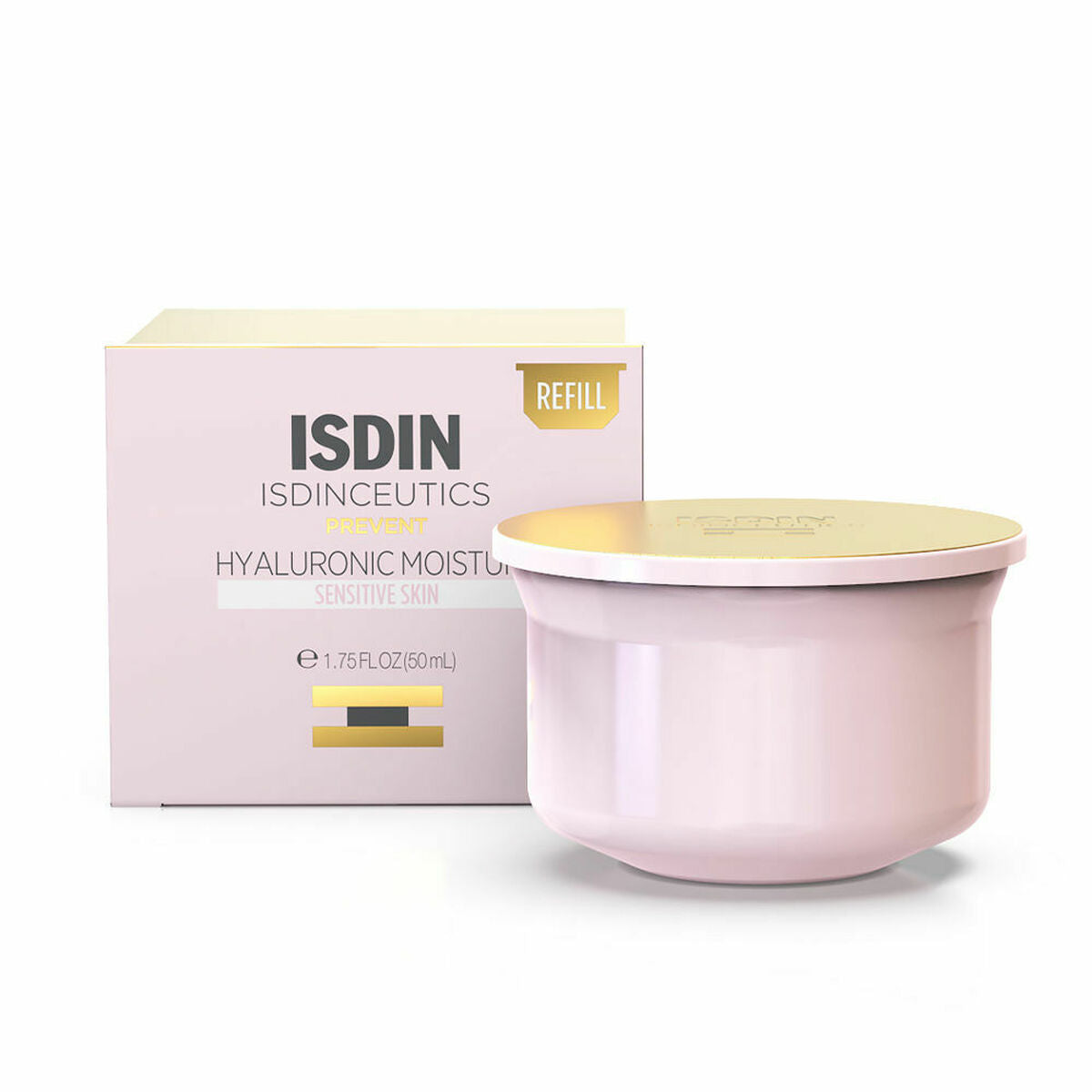 Intensiv Moisturizing Cream Isdin Isdinceutics 50 g Refill Sensitiv hud til kvinder hudplejeemballage