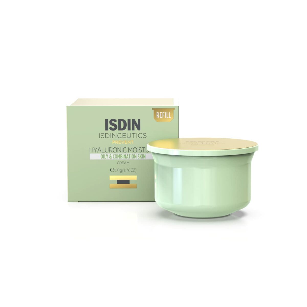 Ansigtscreme Isdin Isdinceutics 50 g Moisturizing Refill hudplejeemballage