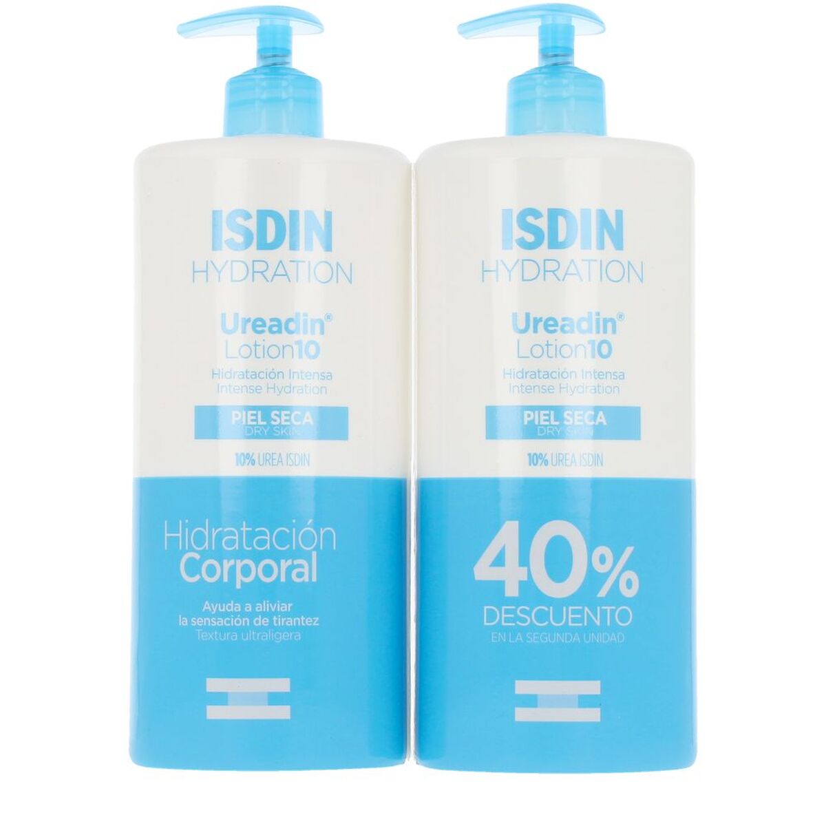 Kosmetiksæt til kvinder Isdin UREADIN 2 stk. produktemballage