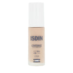 Flydende Make Up Base Isdin DÆKNING Nº 1.0 Pearl Spf 50 30 g produktemballage