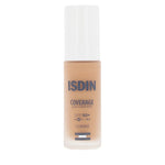 Flydende Make Up Base Isdin DÆKNING Nº 5.0 Bronze Spf 50 30 g produktemballage
